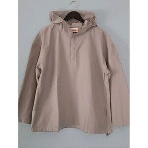 Eileen Fisher Organic Cotton Blend Unisex  Hooded Jacket  Size Medium
